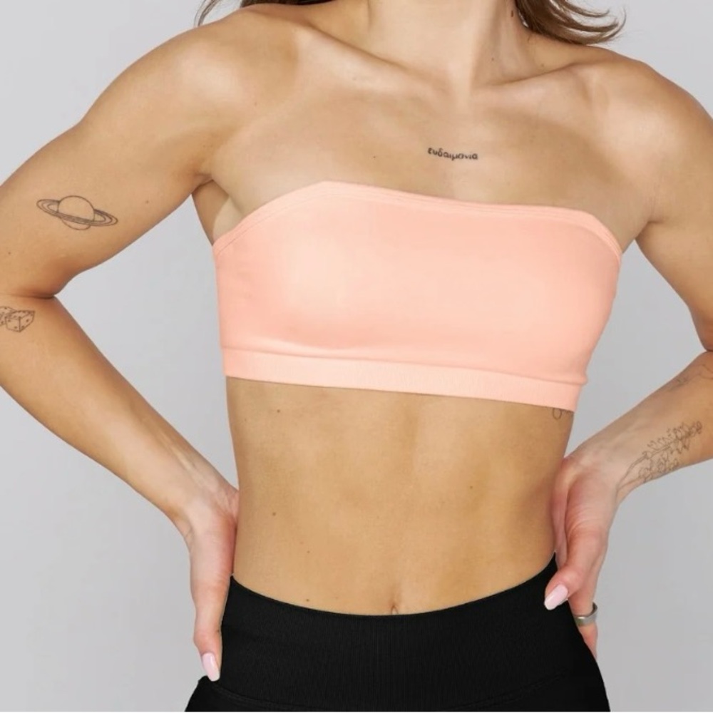 YLA Yoga Blush Bandeau Top - Picture 3 of 3